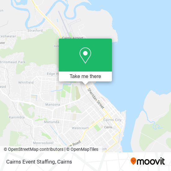 Cairns Event Staffing map