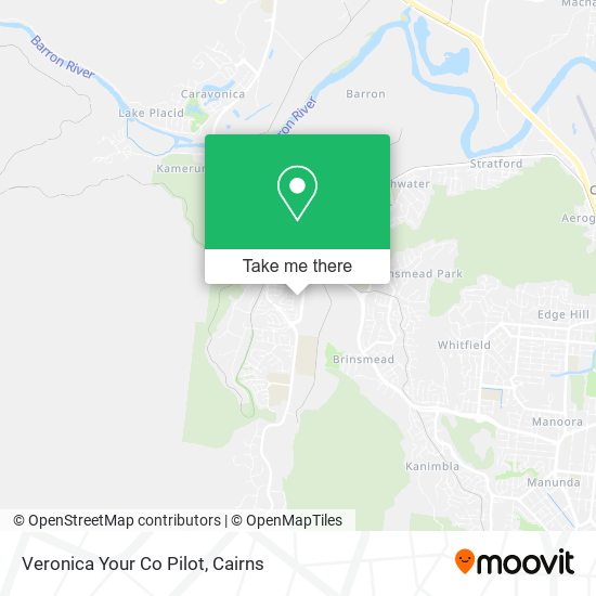 Veronica Your Co Pilot map