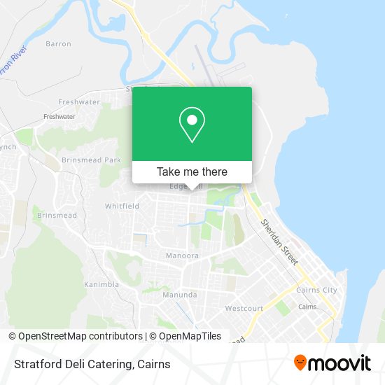 Stratford Deli Catering map