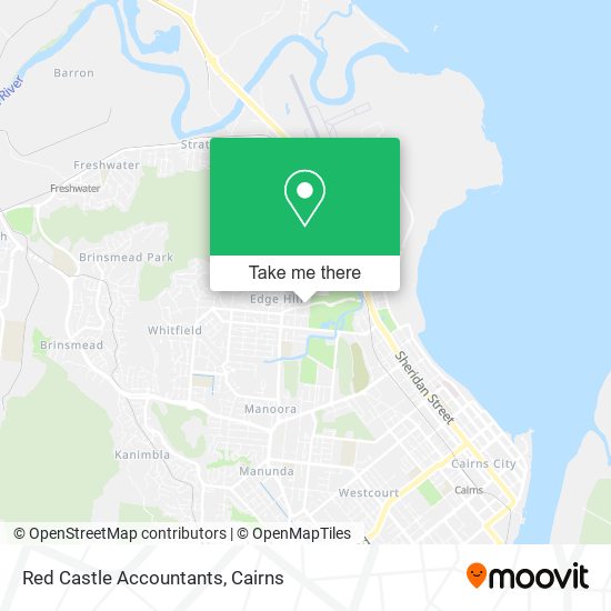 Red Castle Accountants map