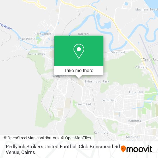 Redlynch Strikers United Football Club Brinsmead Rd Venue map