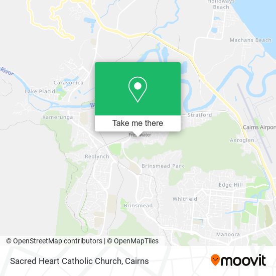 Sacred Heart Catholic Church map