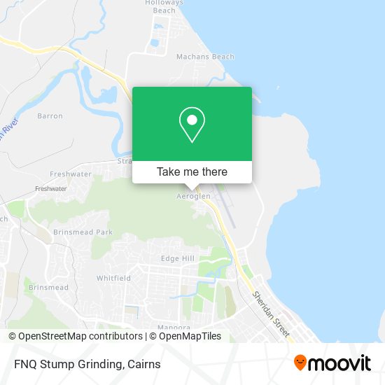 FNQ Stump Grinding map