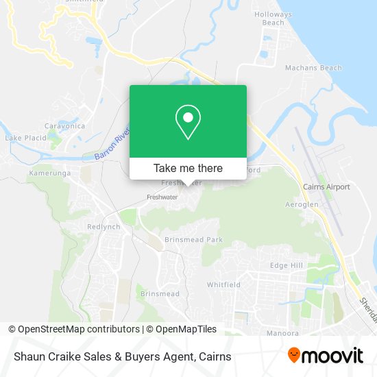 Shaun Craike Sales & Buyers Agent map