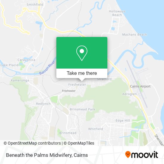Beneath the Palms Midwifery map