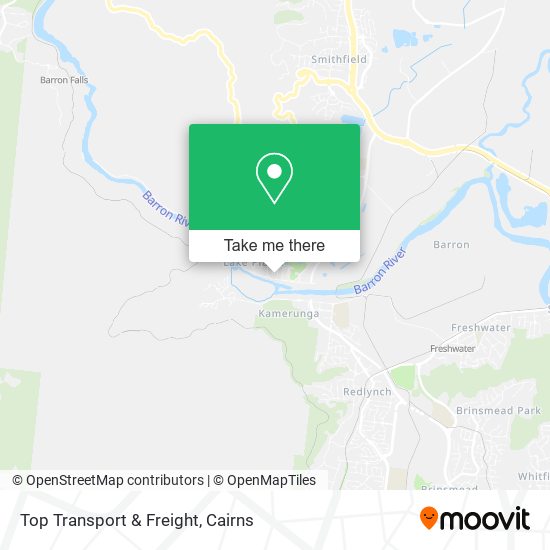 Top Transport & Freight map
