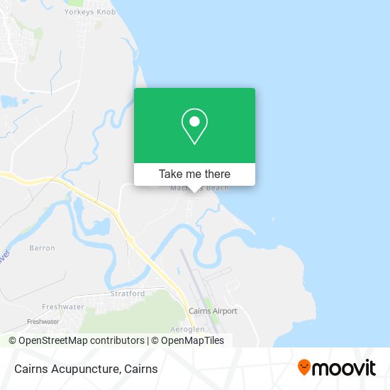 Cairns Acupuncture map