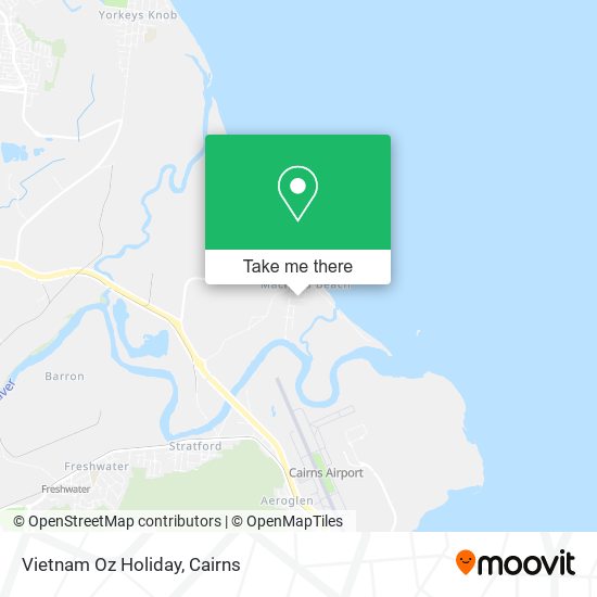 Vietnam Oz Holiday map