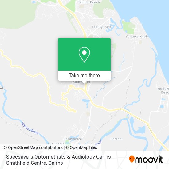 Specsavers Optometrists & Audiology Cairns Smithfield Centre map