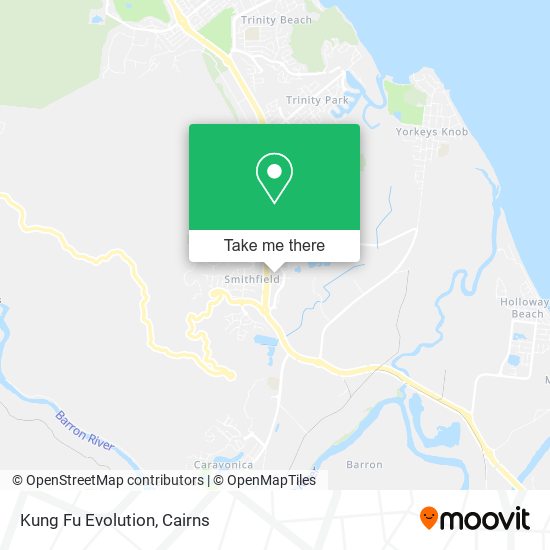 Kung Fu Evolution map