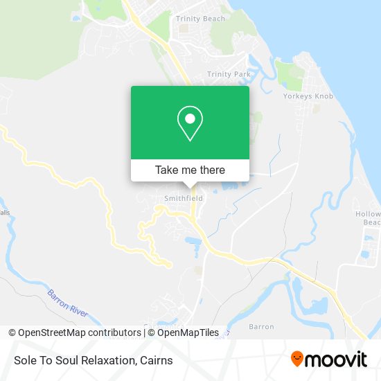 Sole To Soul Relaxation map