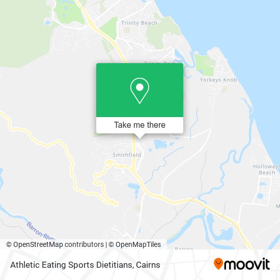 Athletic Eating Sports Dietitians map