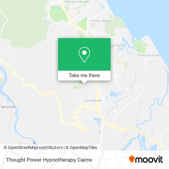 Thought Power Hypnotherapy map