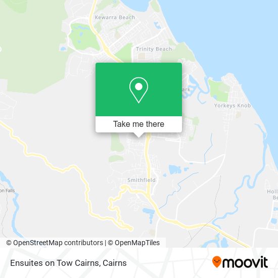 Ensuites on Tow Cairns map