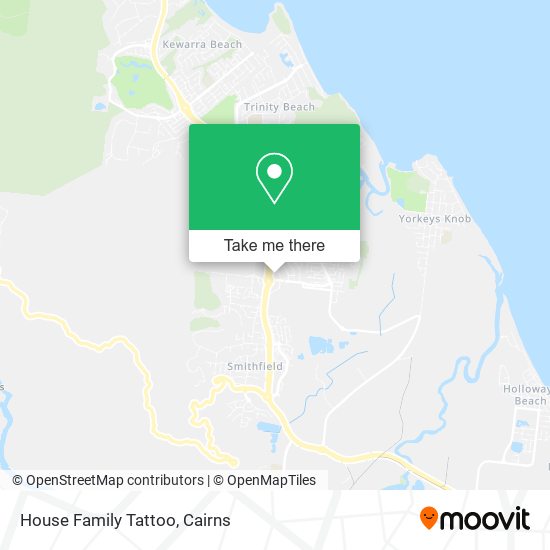 House Family Tattoo map