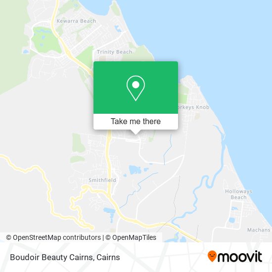 Boudoir Beauty Cairns map