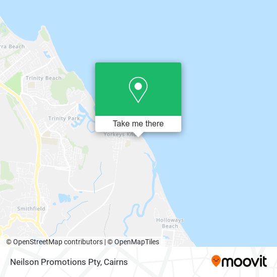 Neilson Promotions Pty map