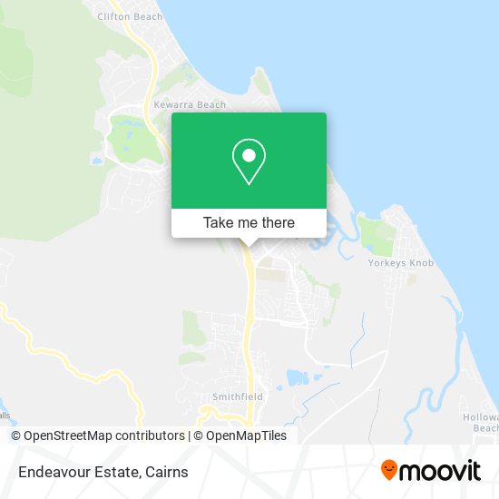Endeavour Estate map
