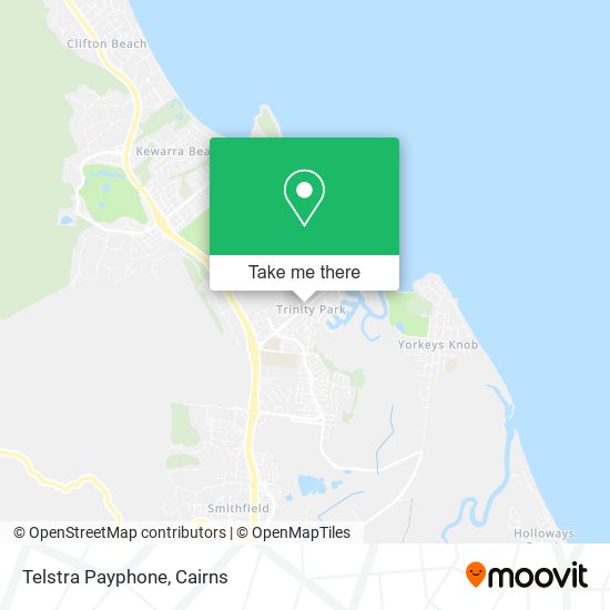 Telstra Payphone map