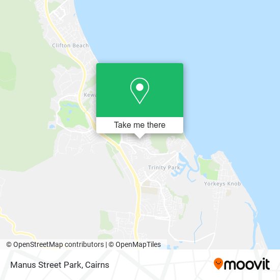 Manus Street Park map