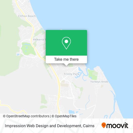 Impression Web Design and Development map