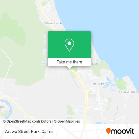 Arawa Street Park map