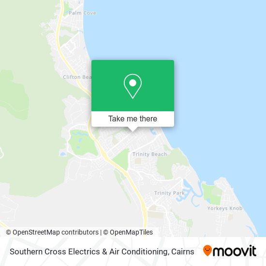 Mapa Southern Cross Electrics & Air Conditioning