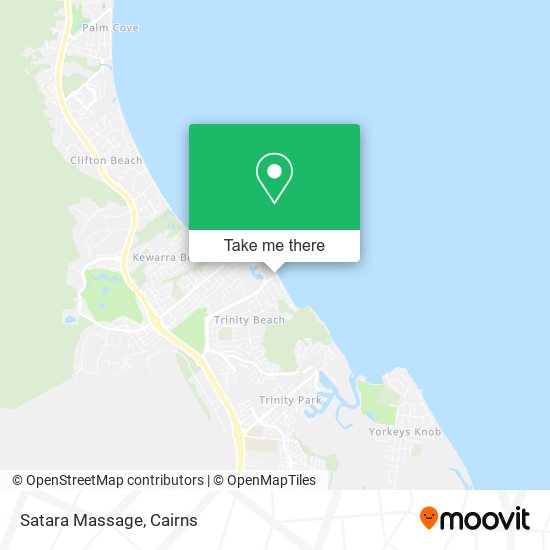 Satara Massage map