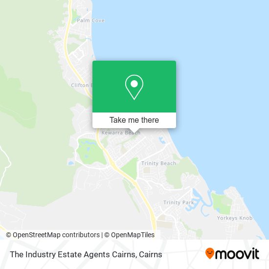 The Industry Estate Agents Cairns map