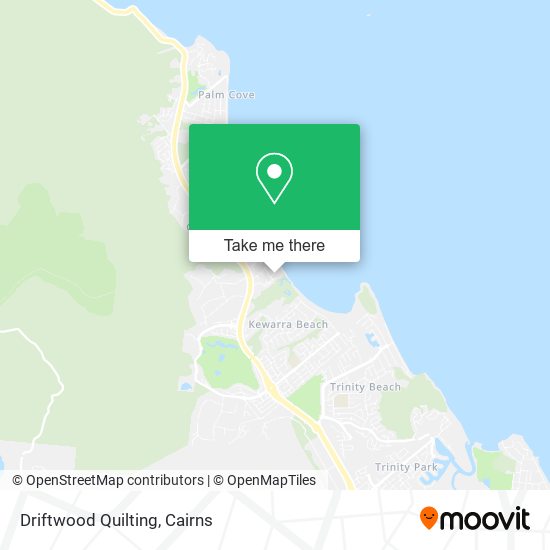Driftwood Quilting map