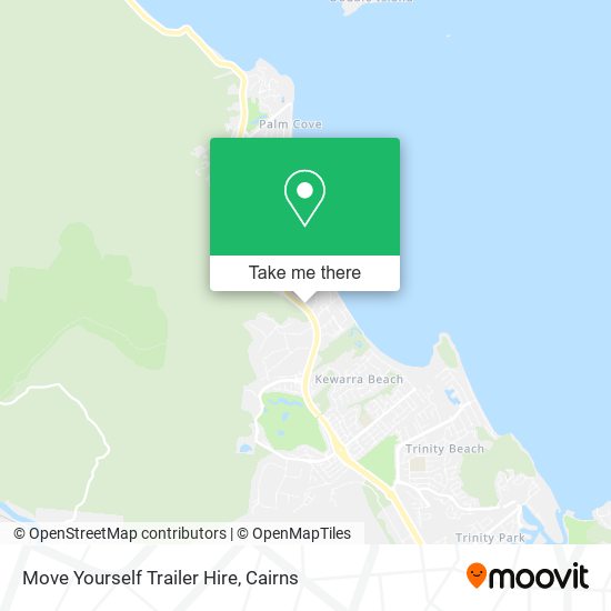 Move Yourself Trailer Hire map