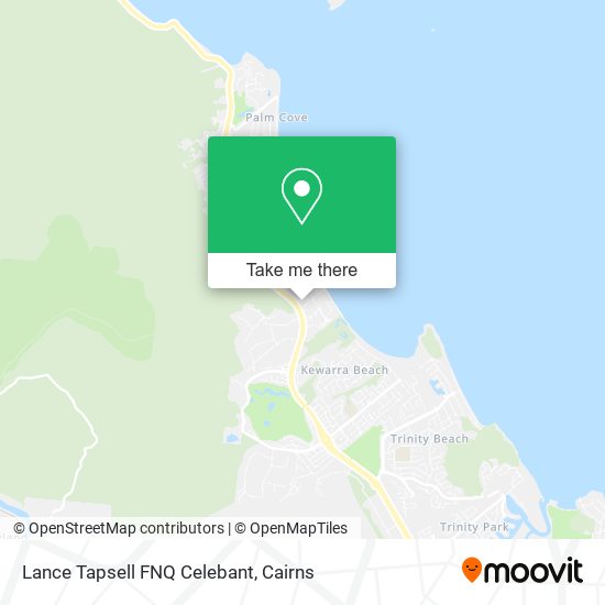 Lance Tapsell FNQ Celebant map