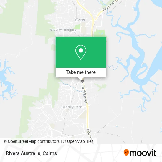 Rivers Australia map
