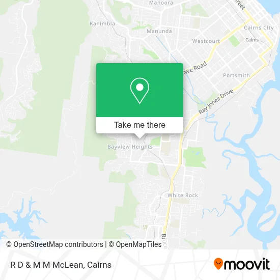 Mapa R D & M M McLean