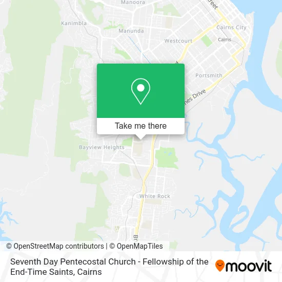 Seventh Day Pentecostal Church - Fellowship of the End-Time Saints map