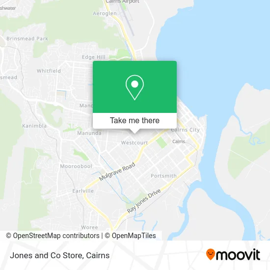 Jones and Co Store map