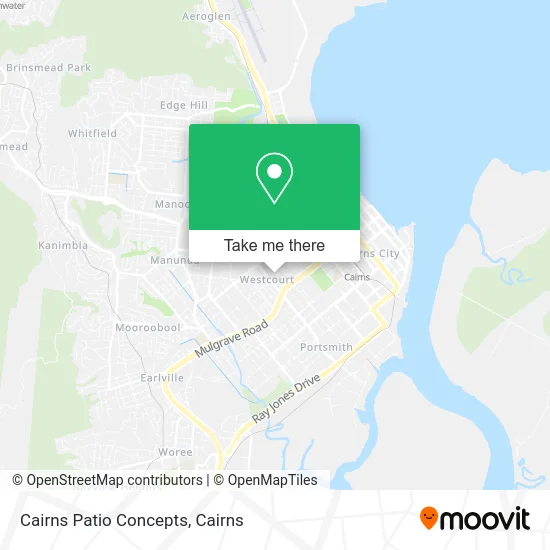 Cairns Patio Concepts map