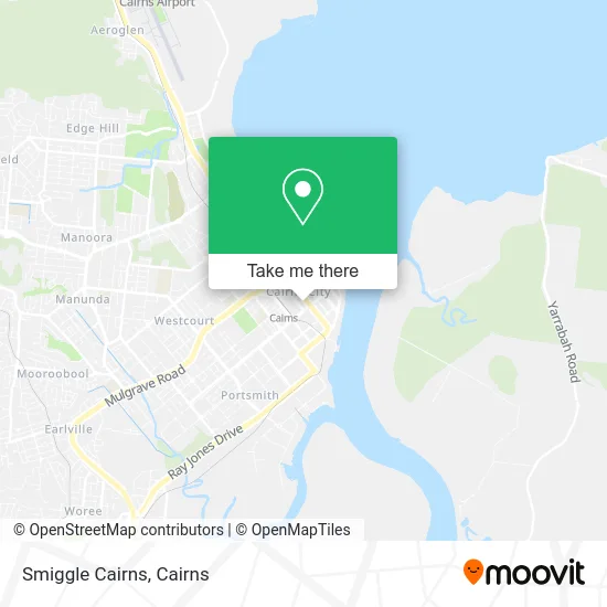 Smiggle Cairns map