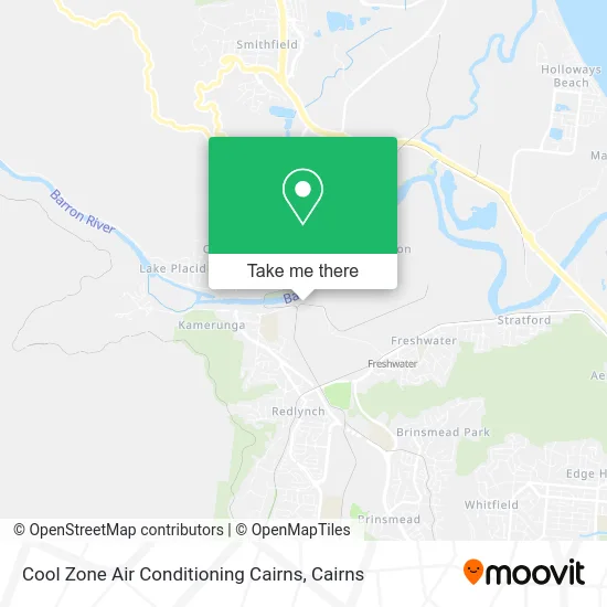 Cool Zone Air Conditioning Cairns map