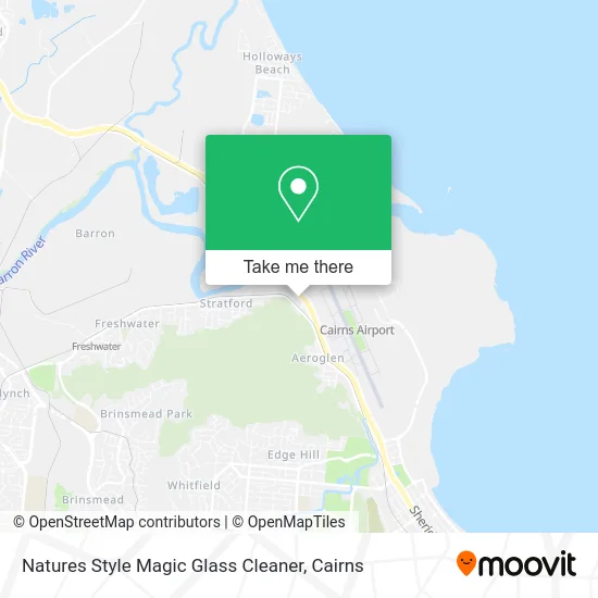 Natures Style Magic Glass Cleaner map