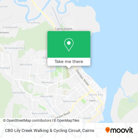 Cairns Bike Path Map How To Get To Cbd Lily Creek Walking & Cycling Circuit In Manunda By Bus?