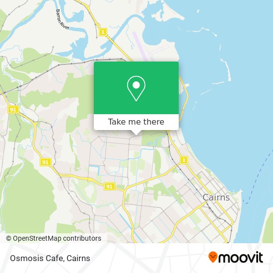 Osmosis Cafe map