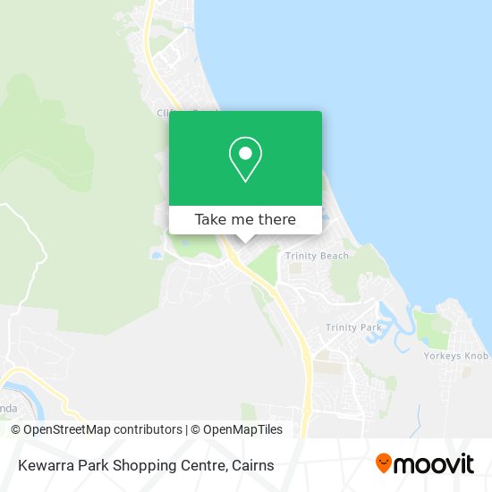 Kewarra Park Shopping Centre map