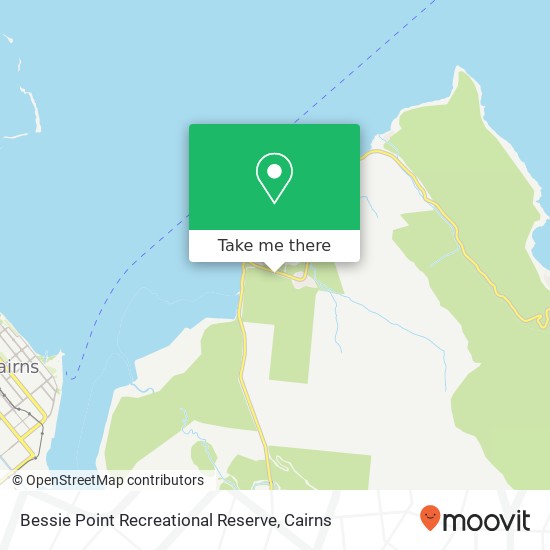 How to get to Bessie Point Recreational Reserve in East Trinity by