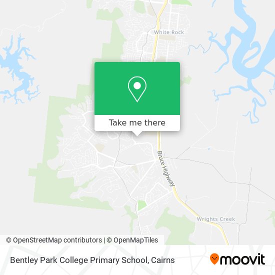 Bentley Park College Primary School map