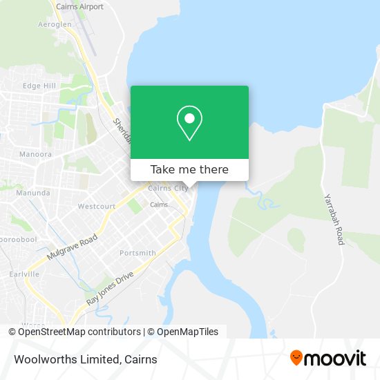Woolworths Limited map