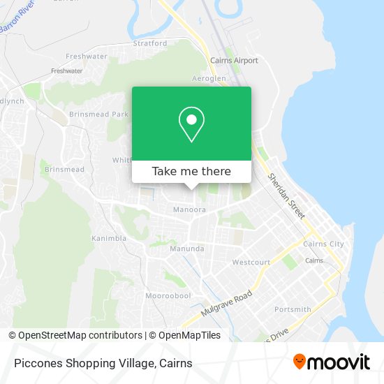 Piccones Shopping Village map
