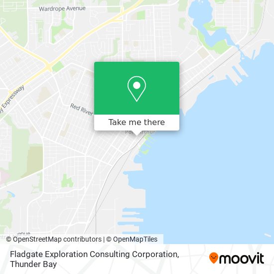 Fladgate Exploration Consulting Corporation map