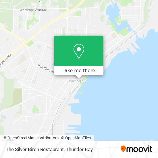 The Silver Birch Restaurant map