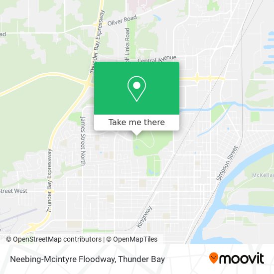 Neebing-Mcintyre Floodway plan